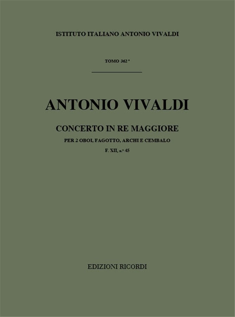 Concerto in Re Maggiore (D major)